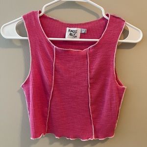 Pink Princess Polly Tank Top